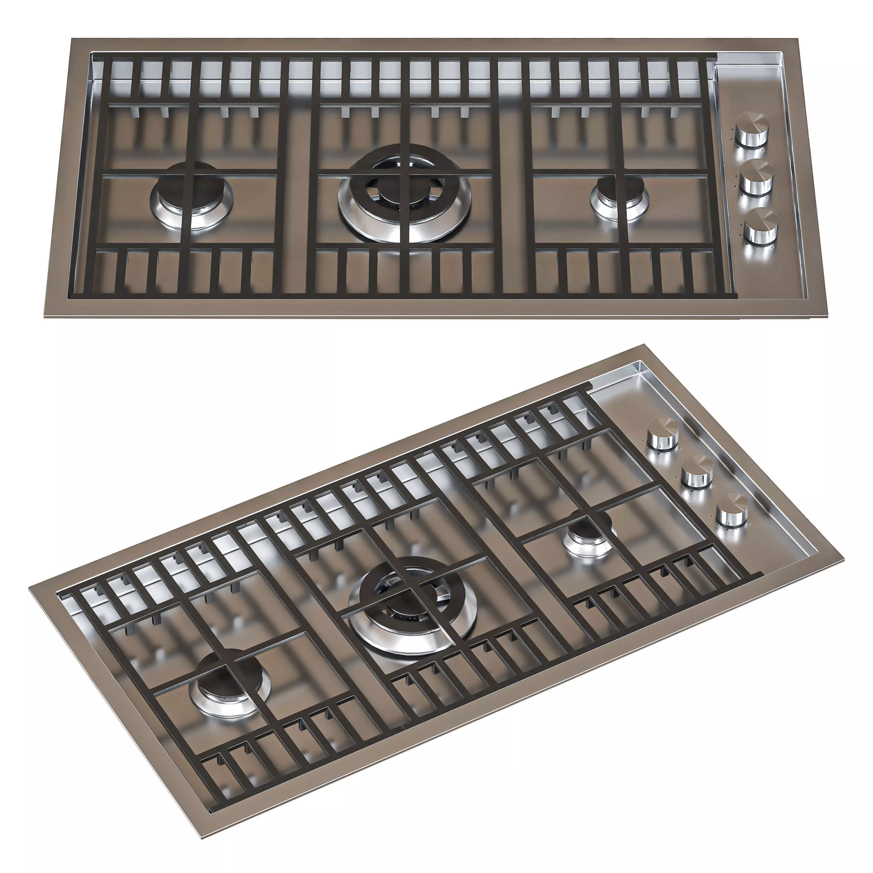 Franke appliance set3 3D model_1