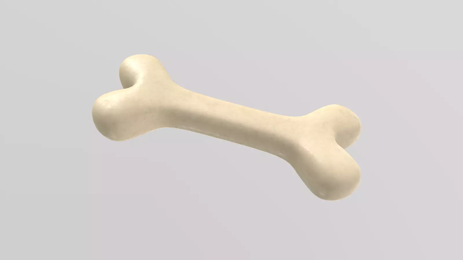 Stylized Low-Poly Bone Low-poly 3D model_11