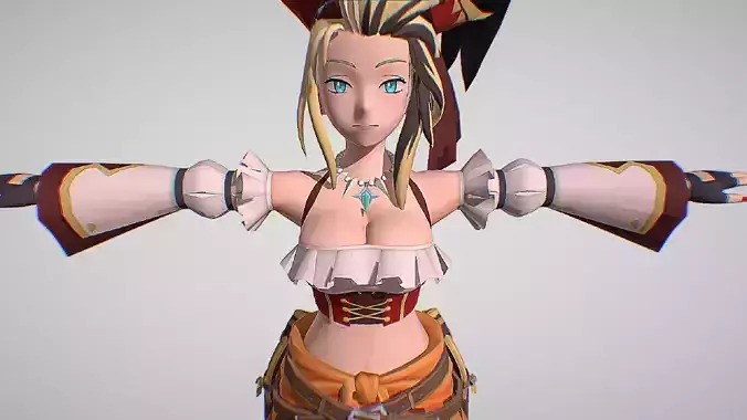 Lyra - Captain - Monster Hunter Riders - Cute Anime Girl