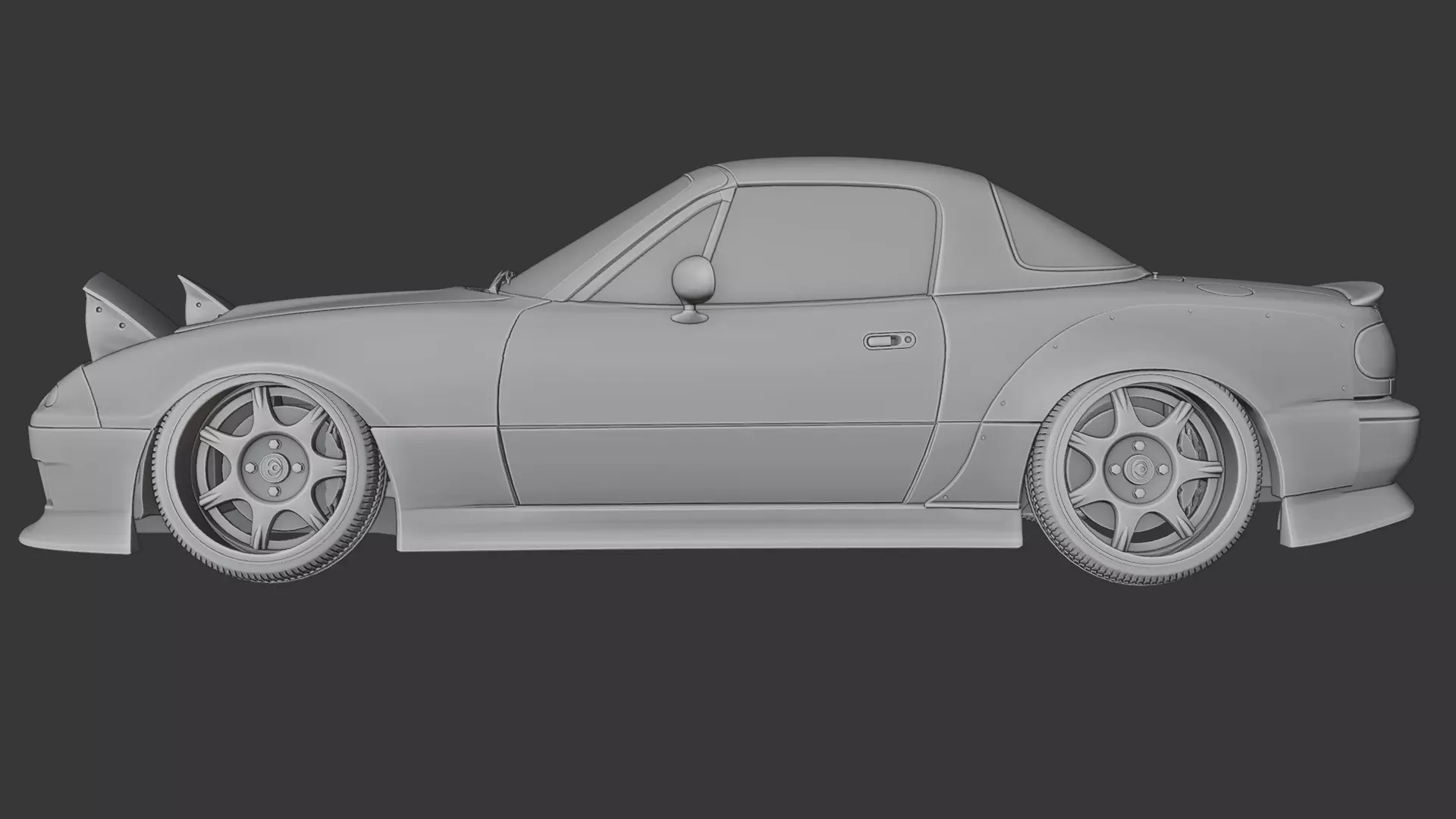 Mazda Miata mx5 3D print model_1