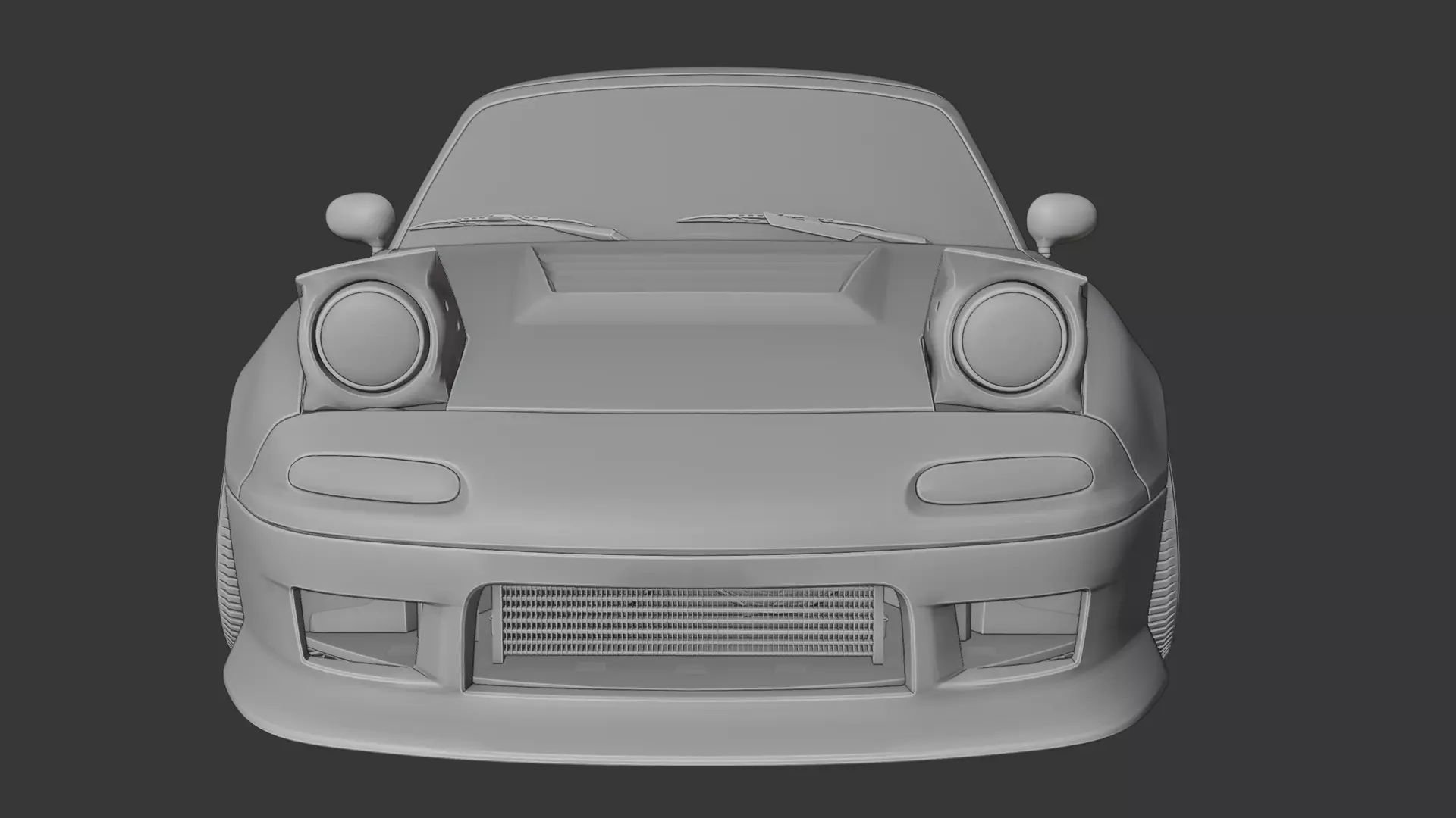 Mazda Miata mx5 3D print model_8