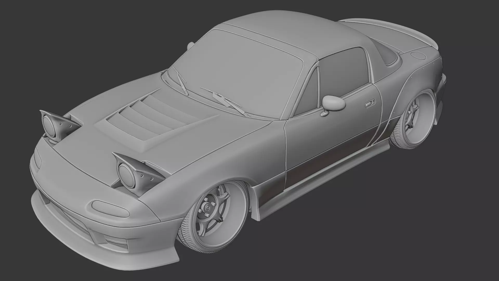 Mazda Miata mx5 3D print model_0