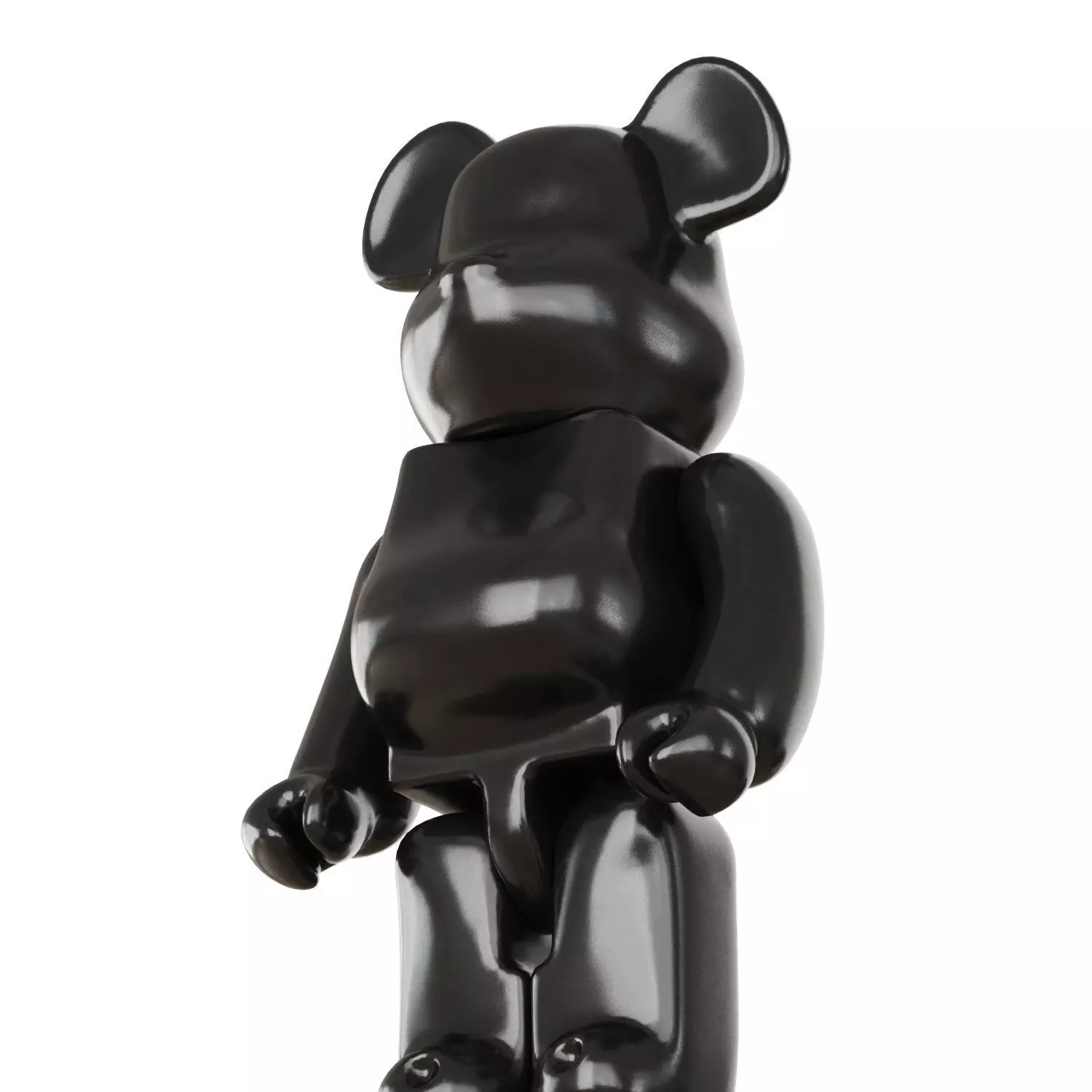 Bear Sculpture 3D model_4