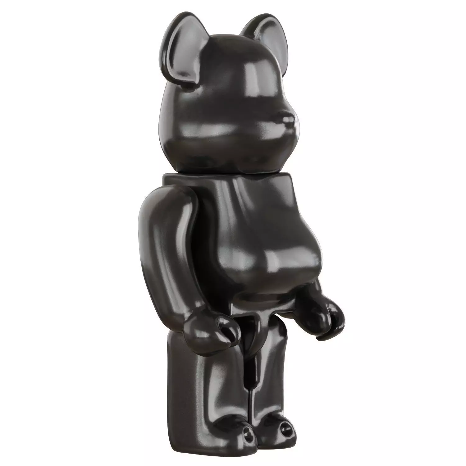 Bear Sculpture 3D model_3