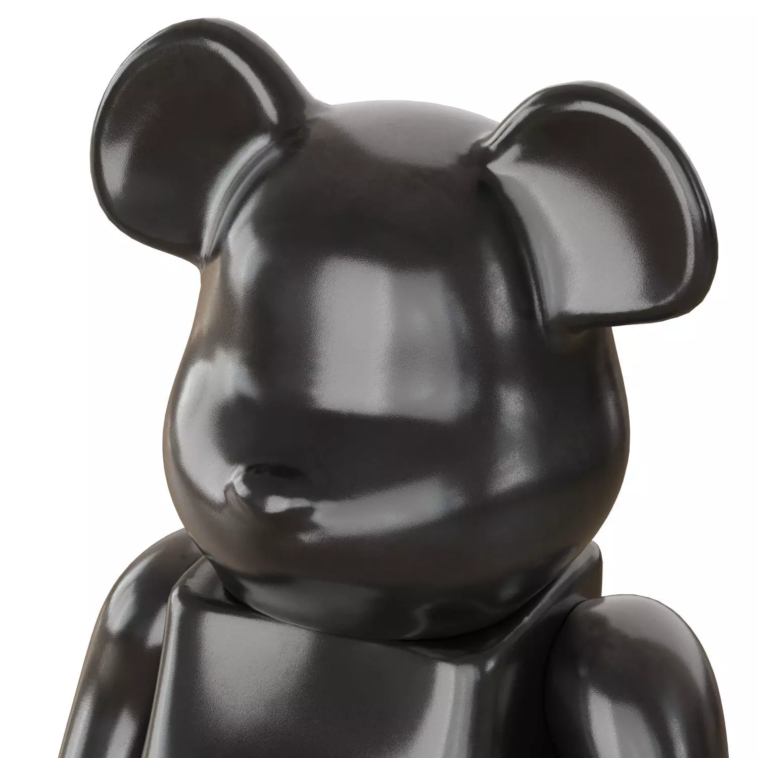 Bear Sculpture 3D model_2
