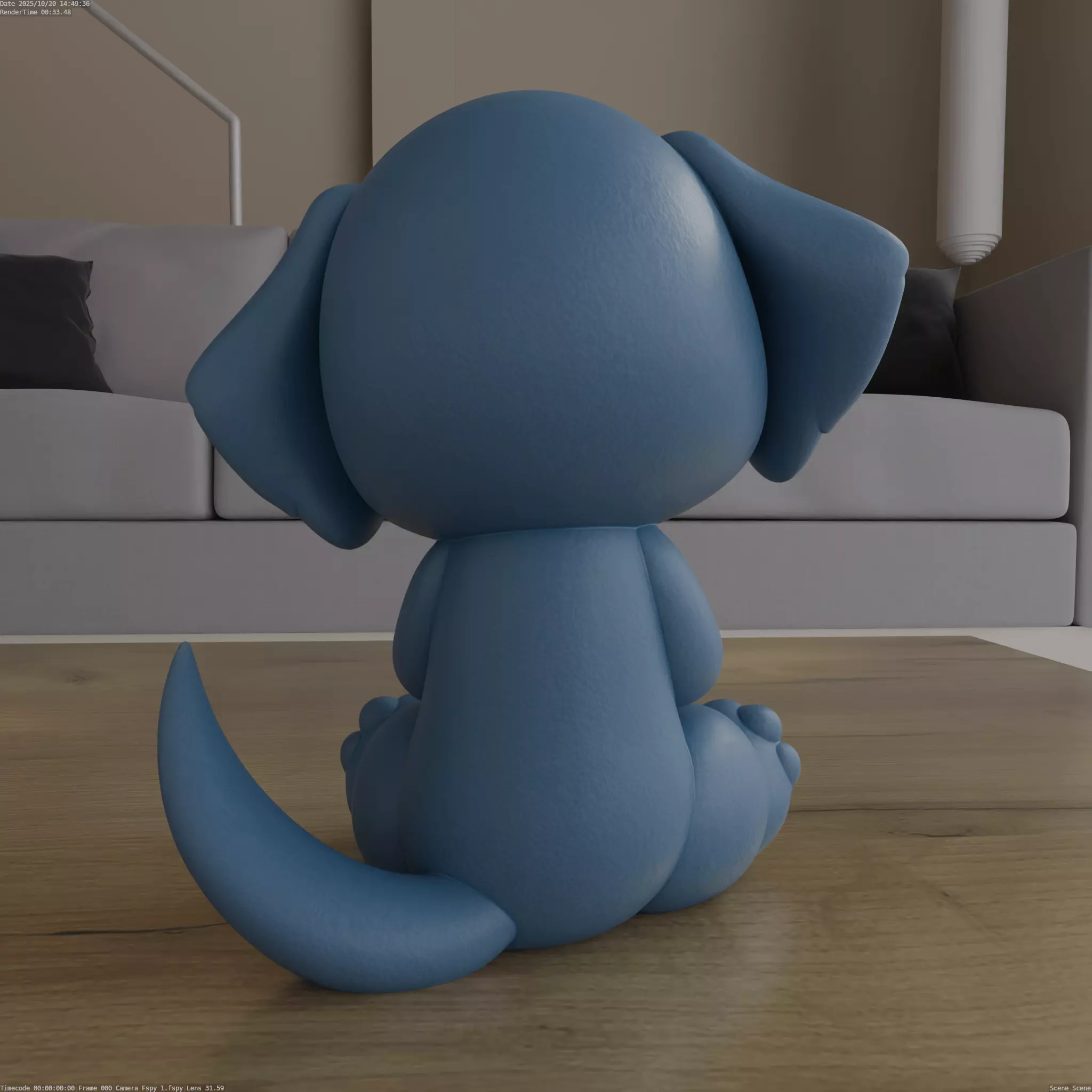 Cute Puppy Heart Hands STL for Dog Lovers 3D print model_2