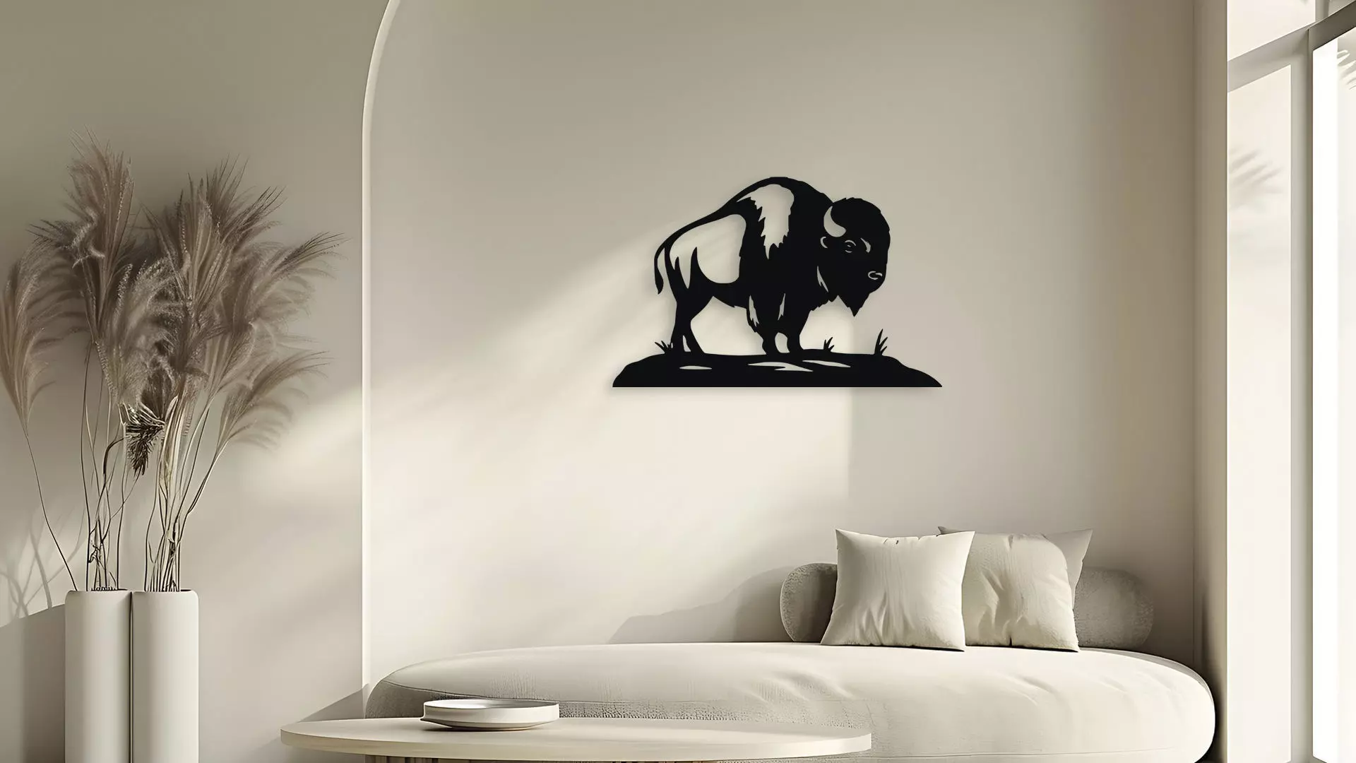 Majestic Buffalo Wall Decor 3D model_5