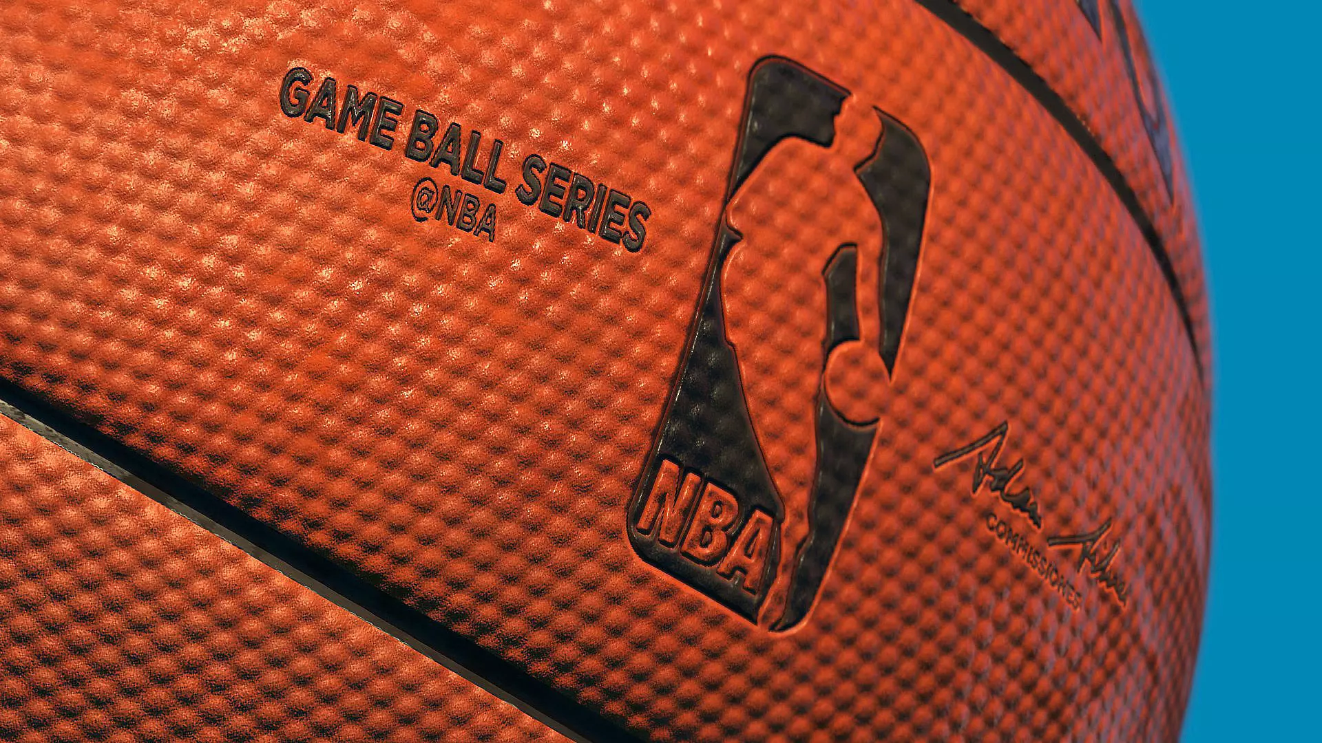 Wilson Basketball 3D Model 3D model_3