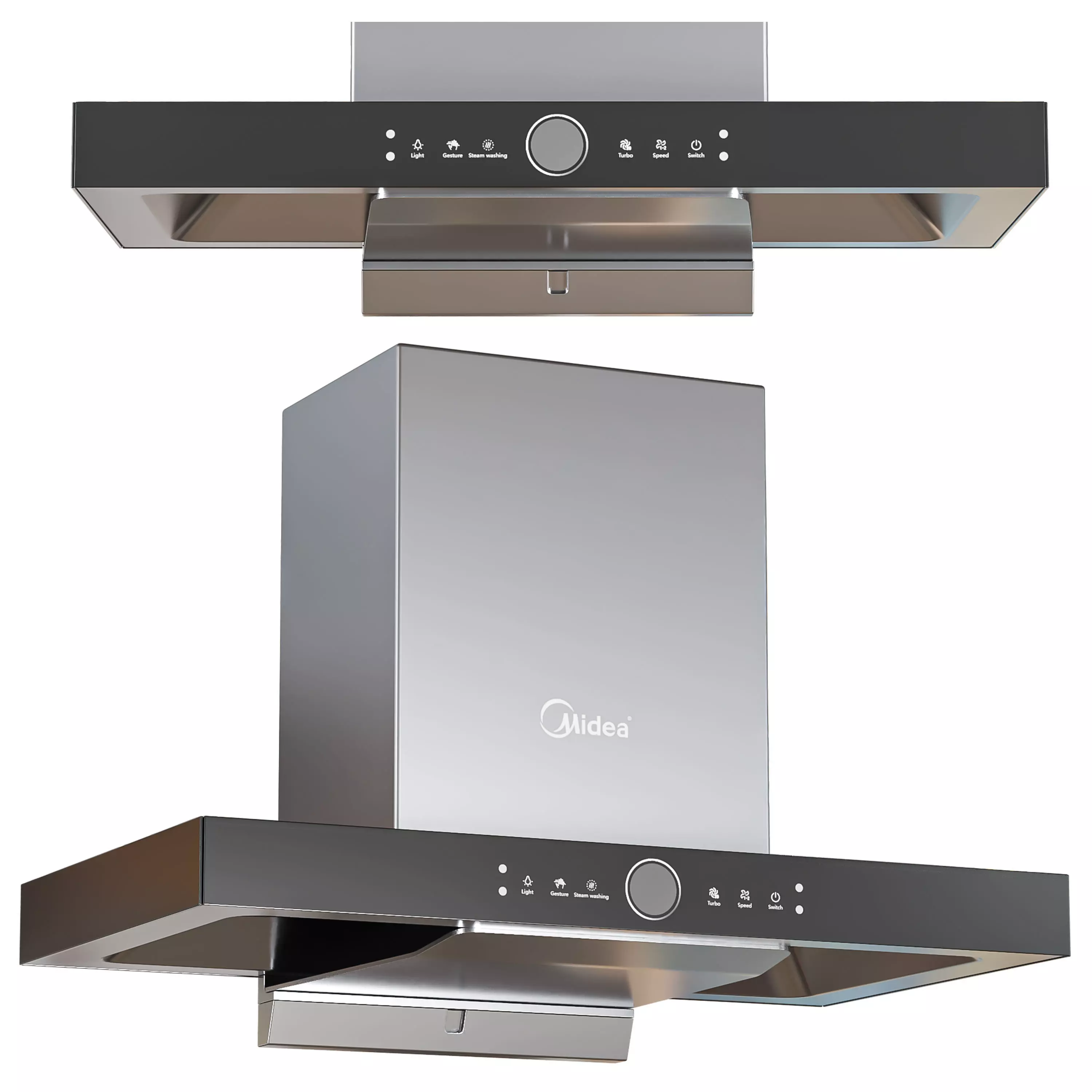 Midea appliance set 3D model_5