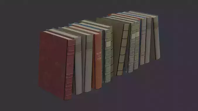 Vintage Library Book Set