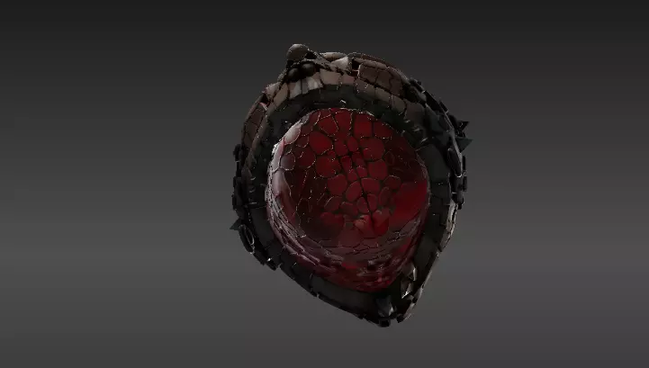 Pumpkin Warrior Mask 3D Print Pumpkin Halloween Battle Mask 3D print model_4