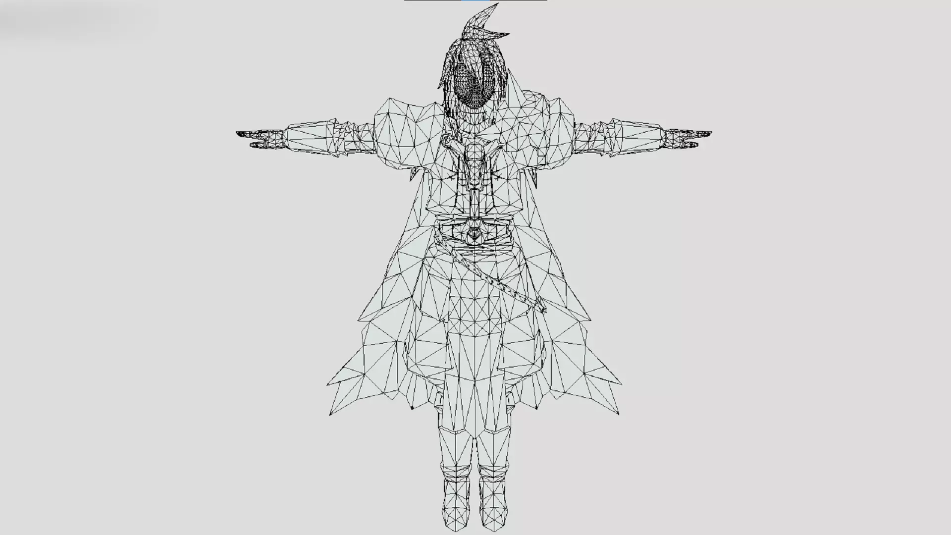 Magatuki - Demon King - Monster Hunter Riders Low-poly 3D model_2