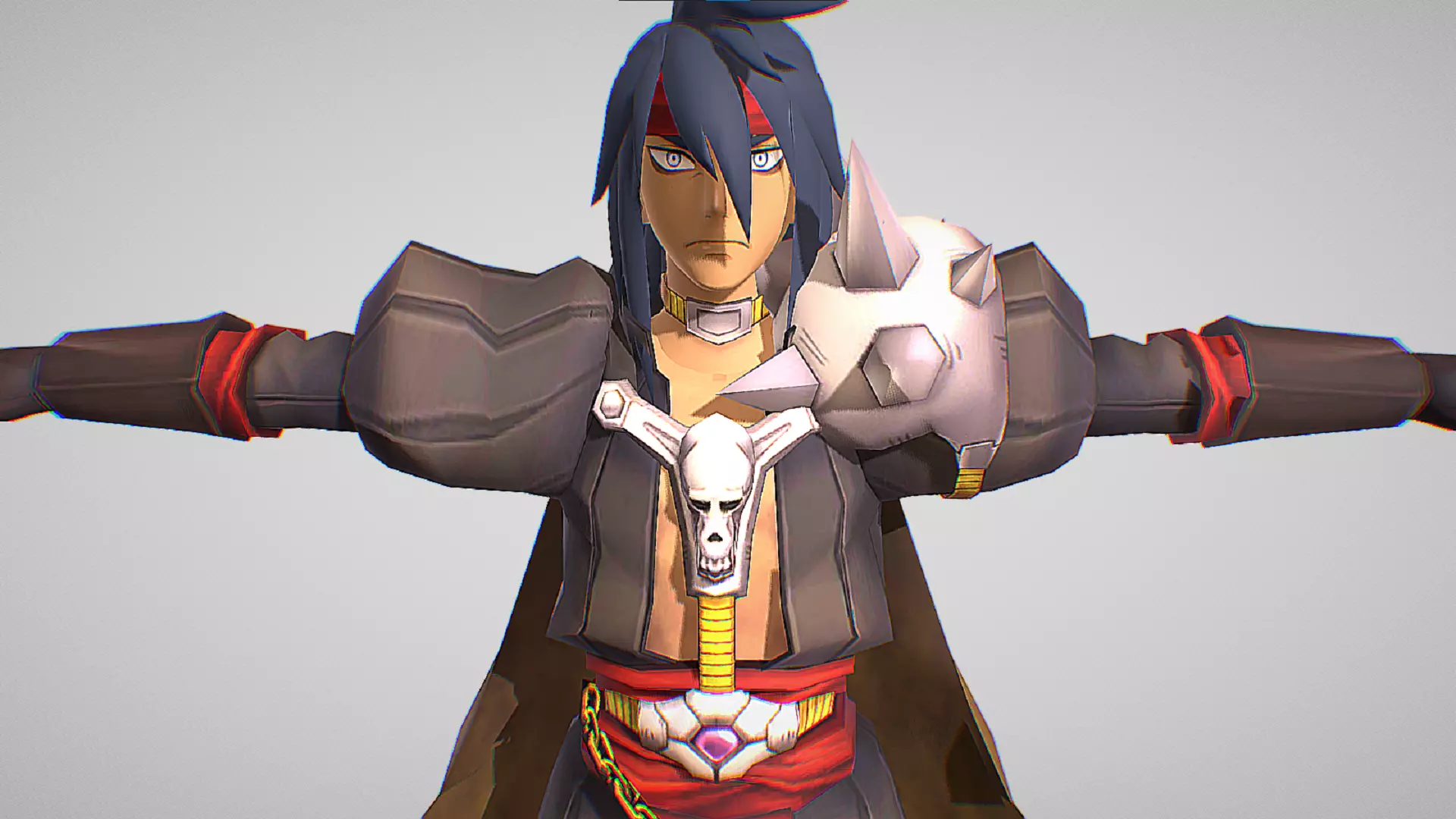 Magatuki - Demon King - Monster Hunter Riders Low-poly 3D model_0