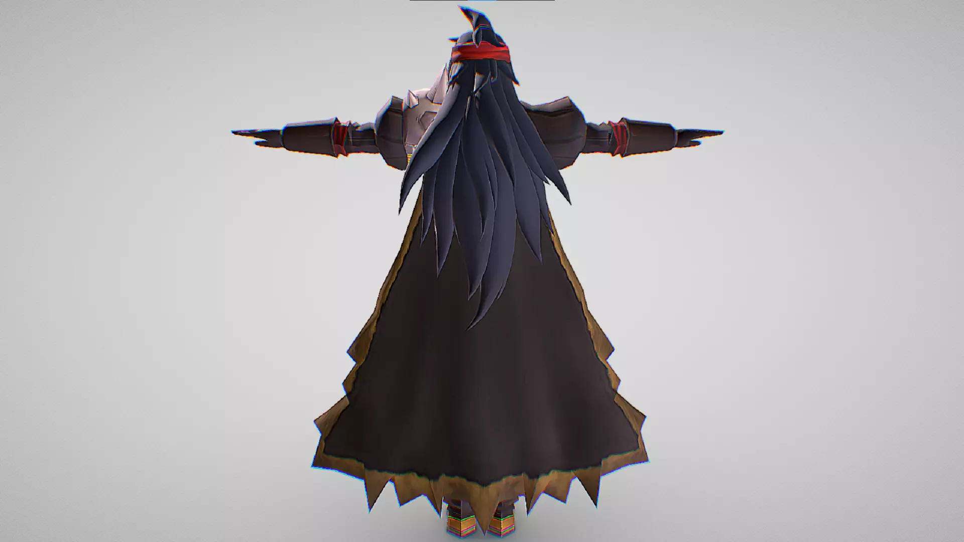 Magatuki - Demon King - Monster Hunter Riders Low-poly 3D model_3