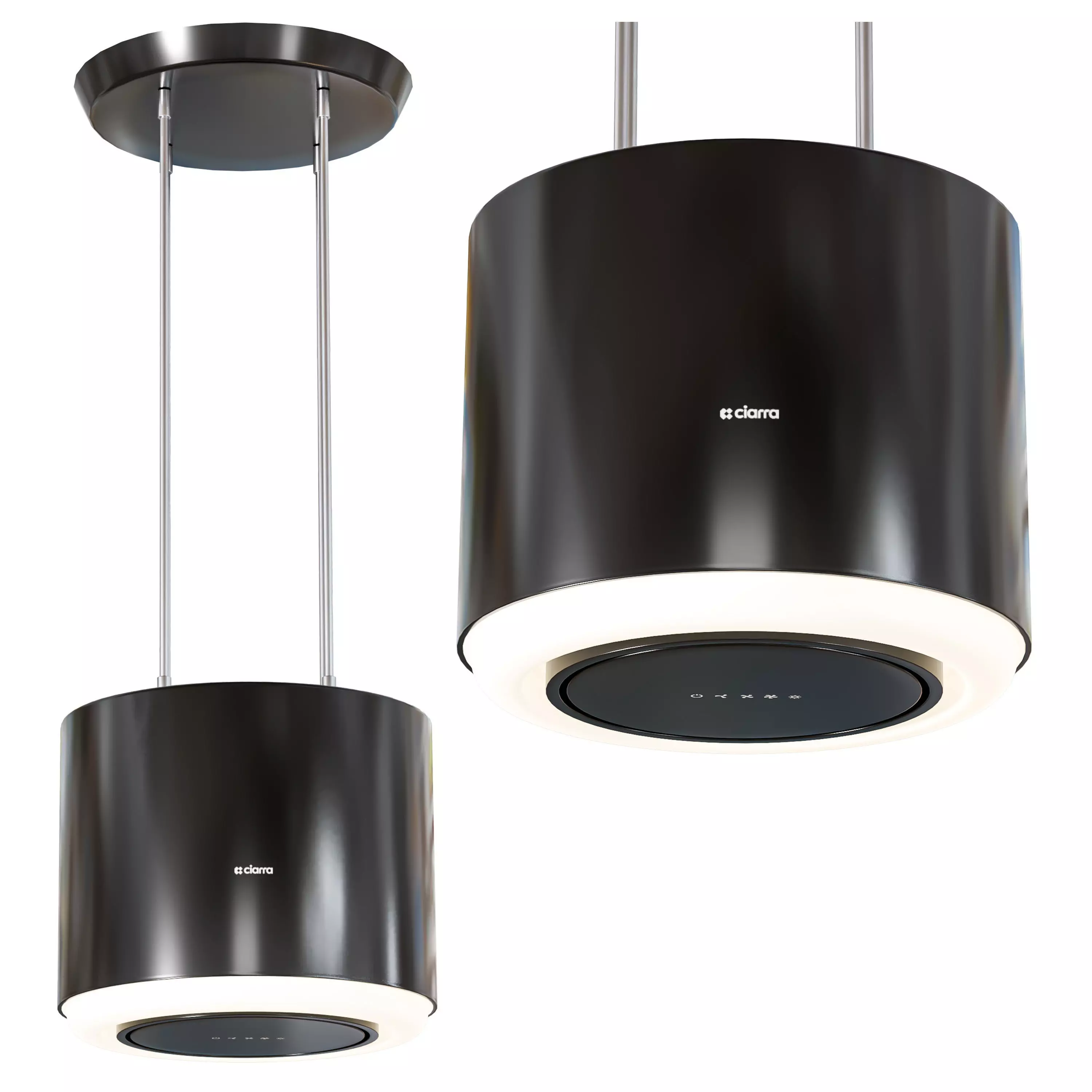 Ciarra appliance set 3D model_5