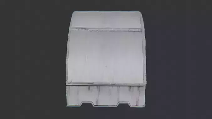 Curved Awning Canopy for Facade