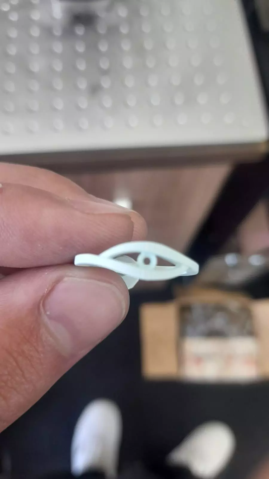 Minimalist Eye Ring Design 3D Model for Printing and Casting 3D print model_8