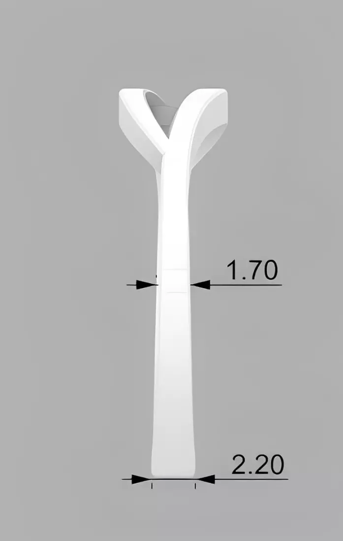 Minimalist Eye Ring Design 3D Model for Printing and Casting 3D print model_3