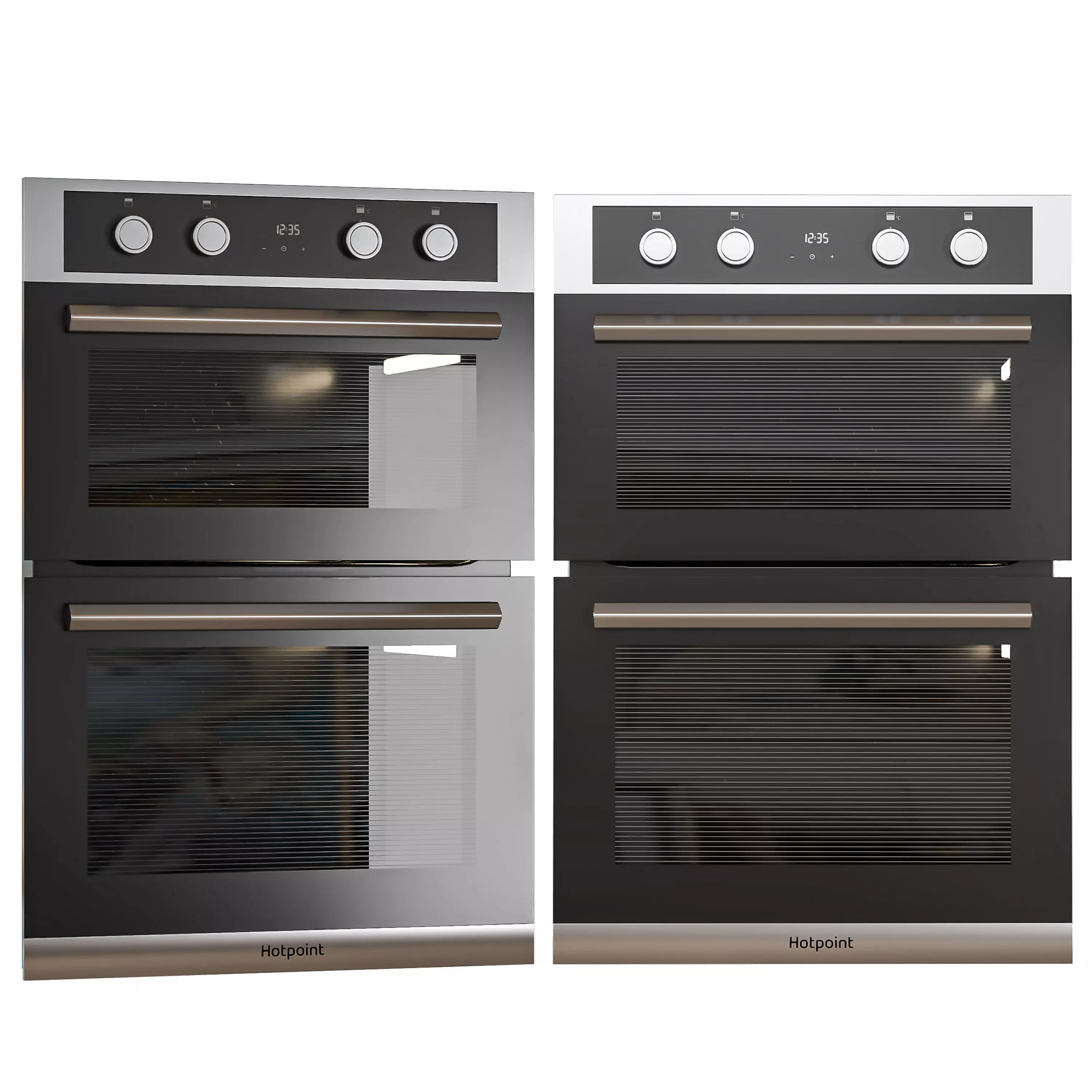 Hotpoint appliance set 3D model_1