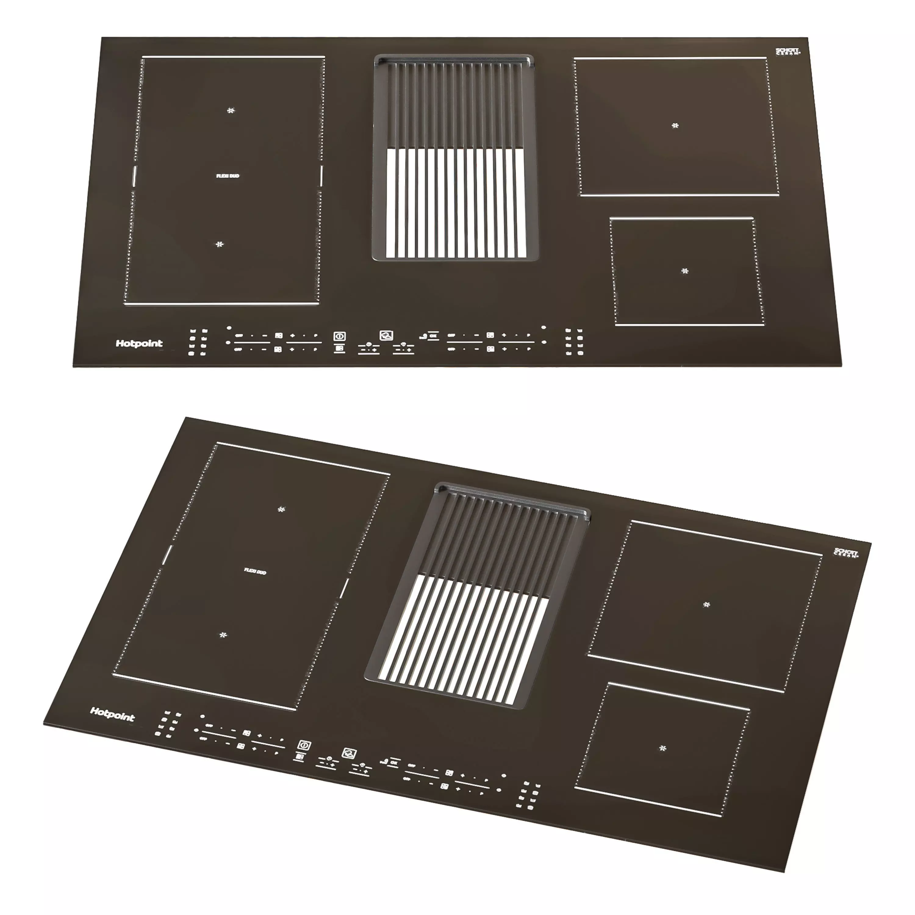Hotpoint appliance set 3D model_5
