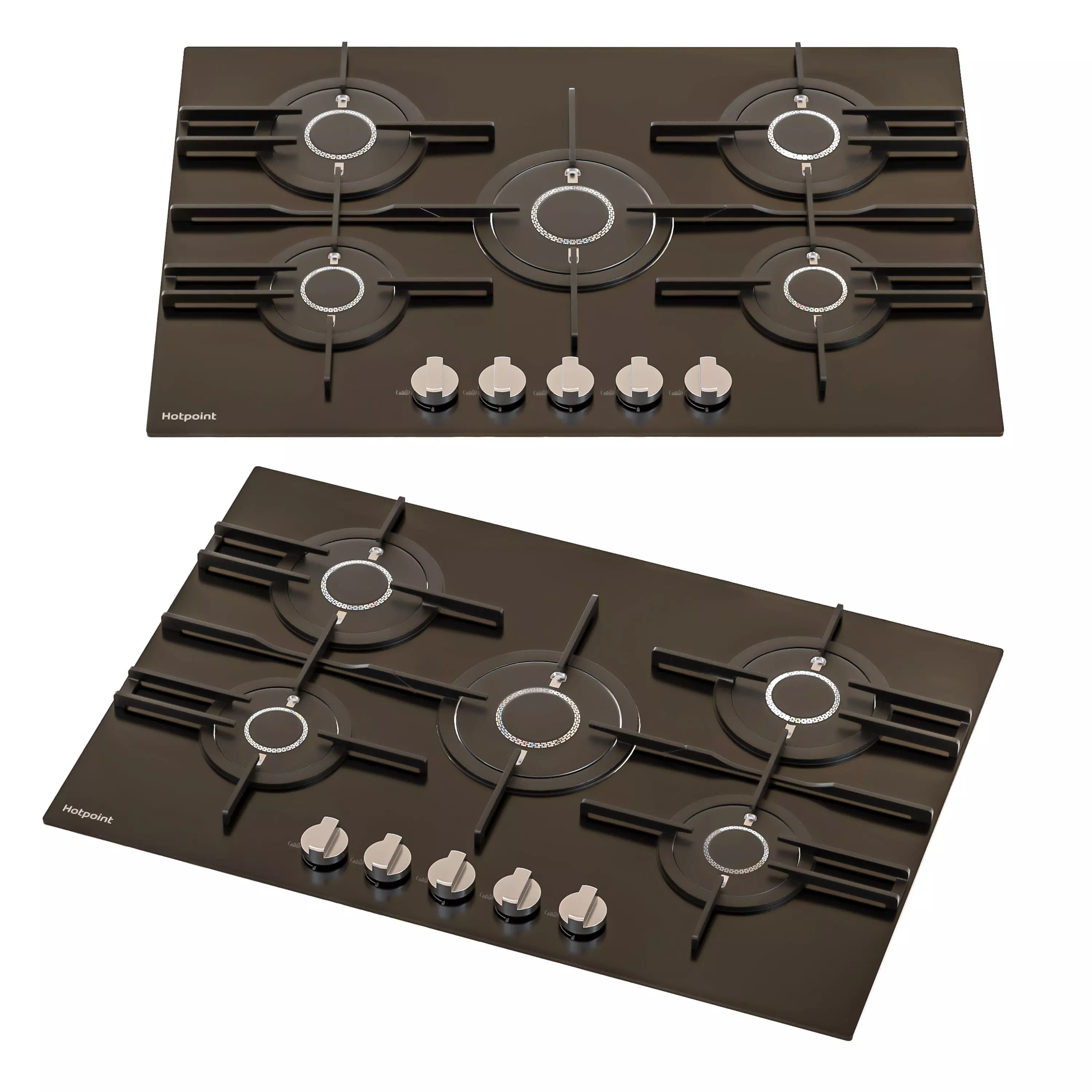 Hotpoint appliance set 3D model_2