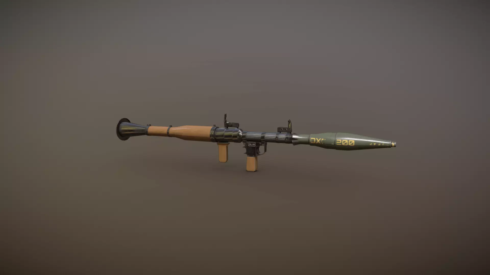 RPG 3D Model Low-poly 3D model_0