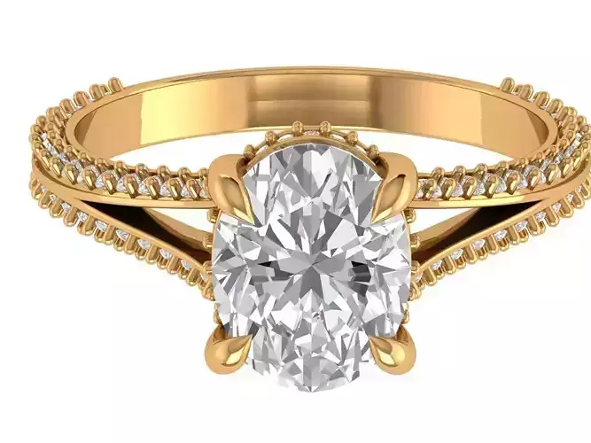 Oval Engagement Ring