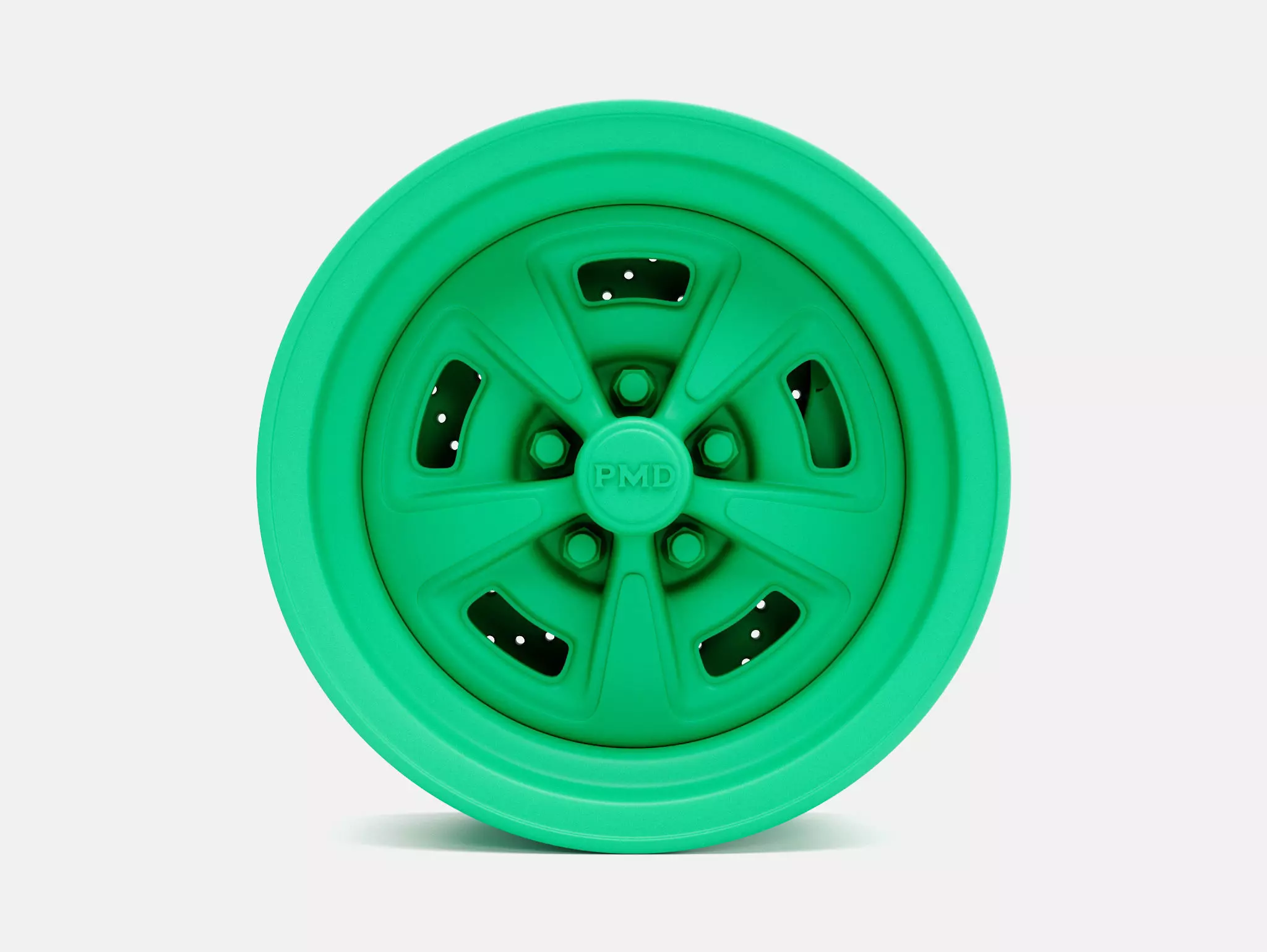 15x7 Pontiac Rallye II Wheel and Brake 3D print model_3