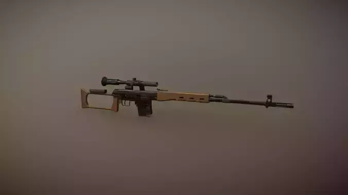 Sniper 3D model