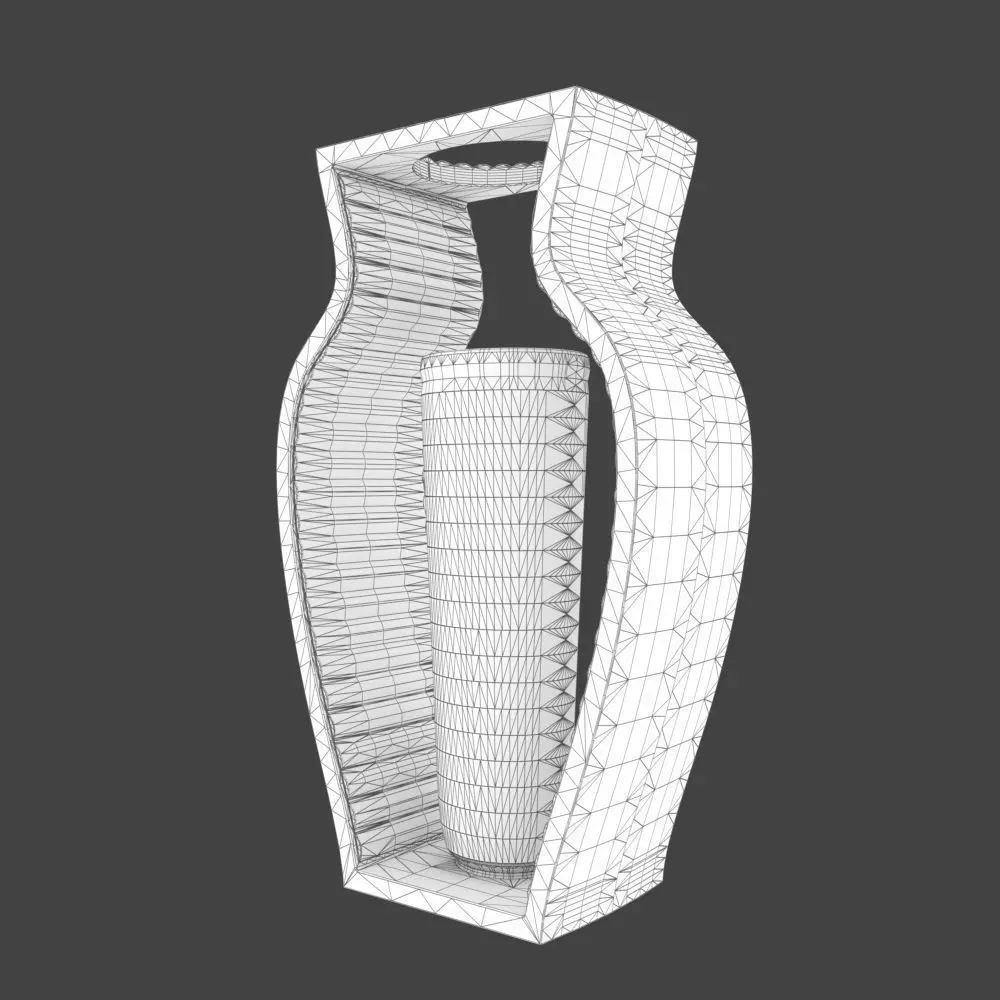 Vase 3D print model_0