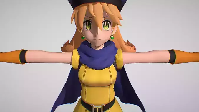 Mary Tomboy Princess - Monster Hunter Riders - Cute Anime Girl