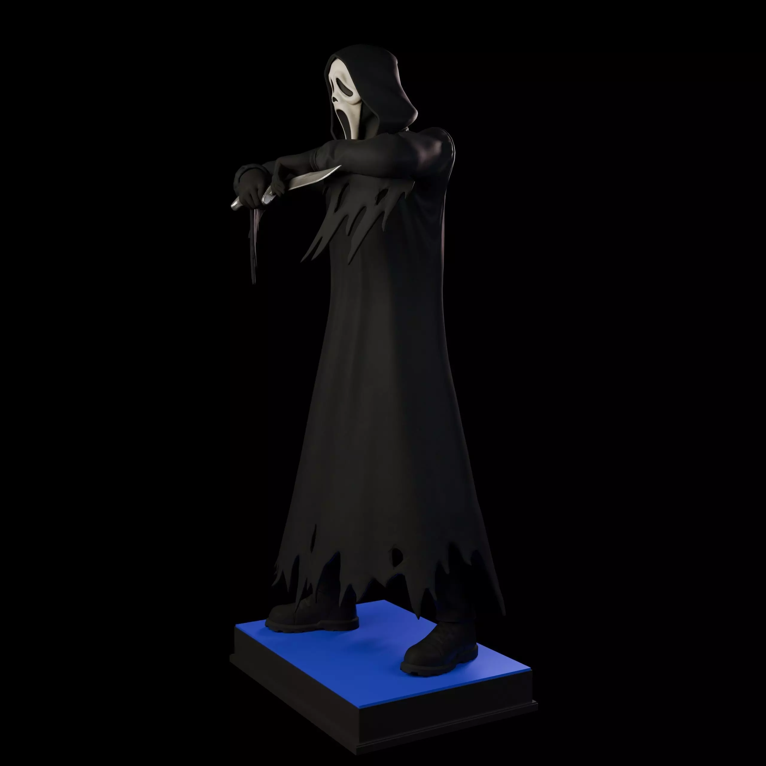 Ghost Face 3D print model_2