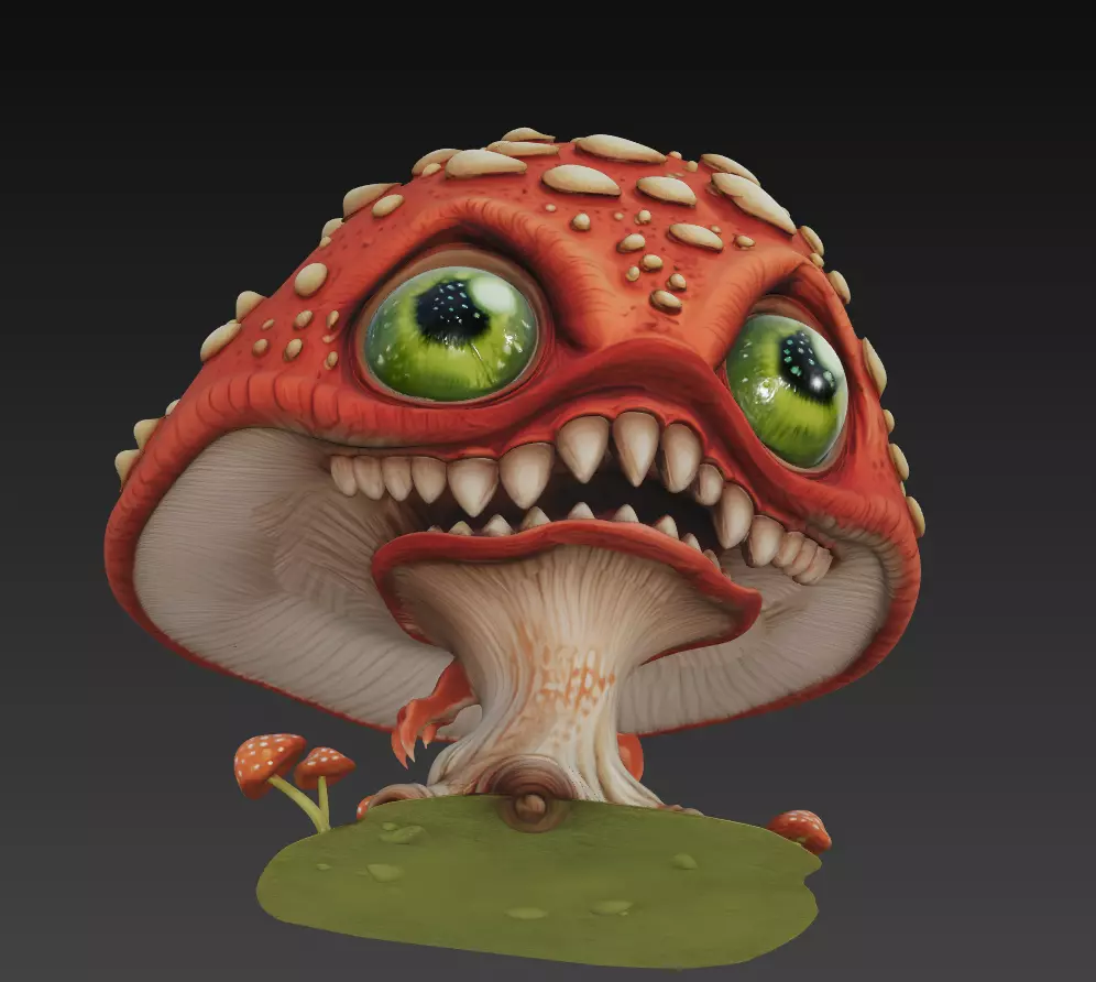 The Sporeborn - Stylized Mushroom Creature Collection _4