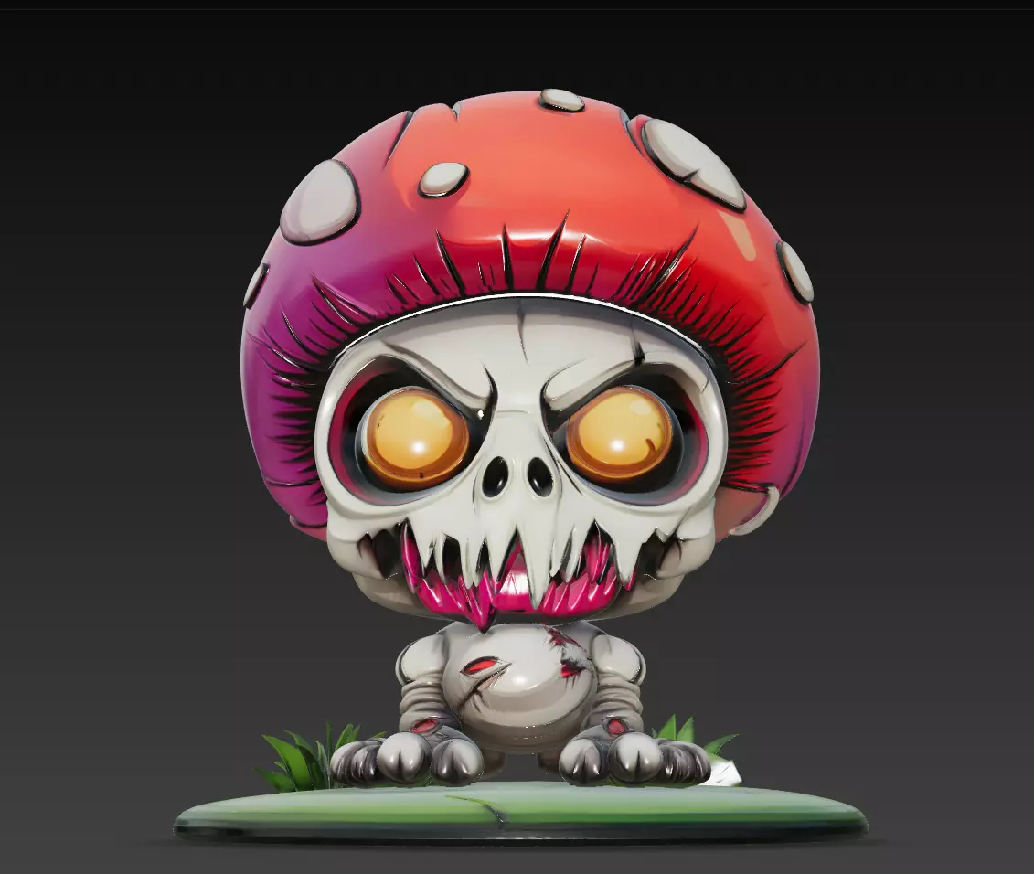 The Sporeborn - Stylized Mushroom Creature Collection _20