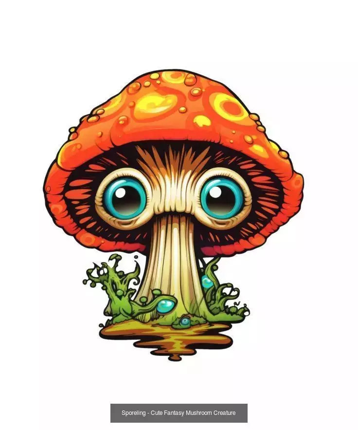 The Sporeborn - Stylized Mushroom Creature Collection _7
