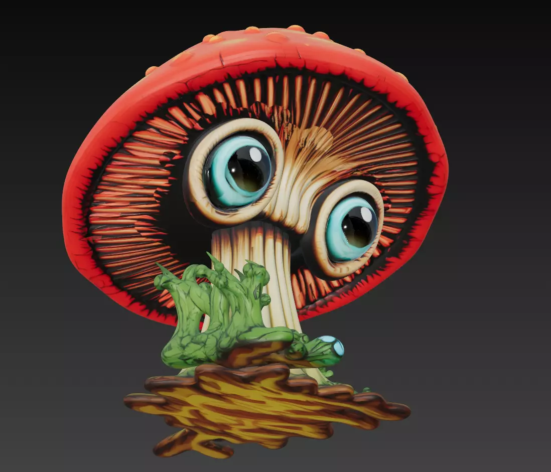 The Sporeborn - Stylized Mushroom Creature Collection _12