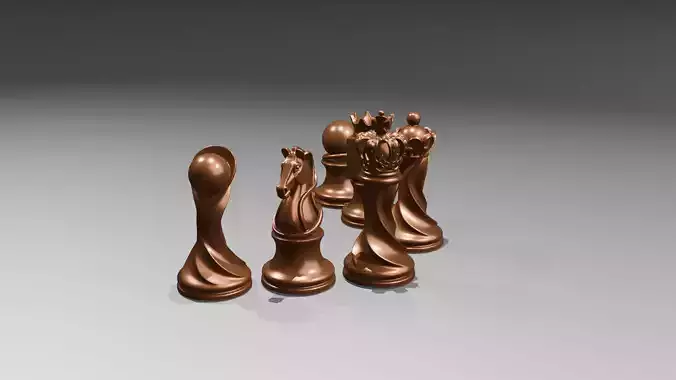 Spiral Chess set