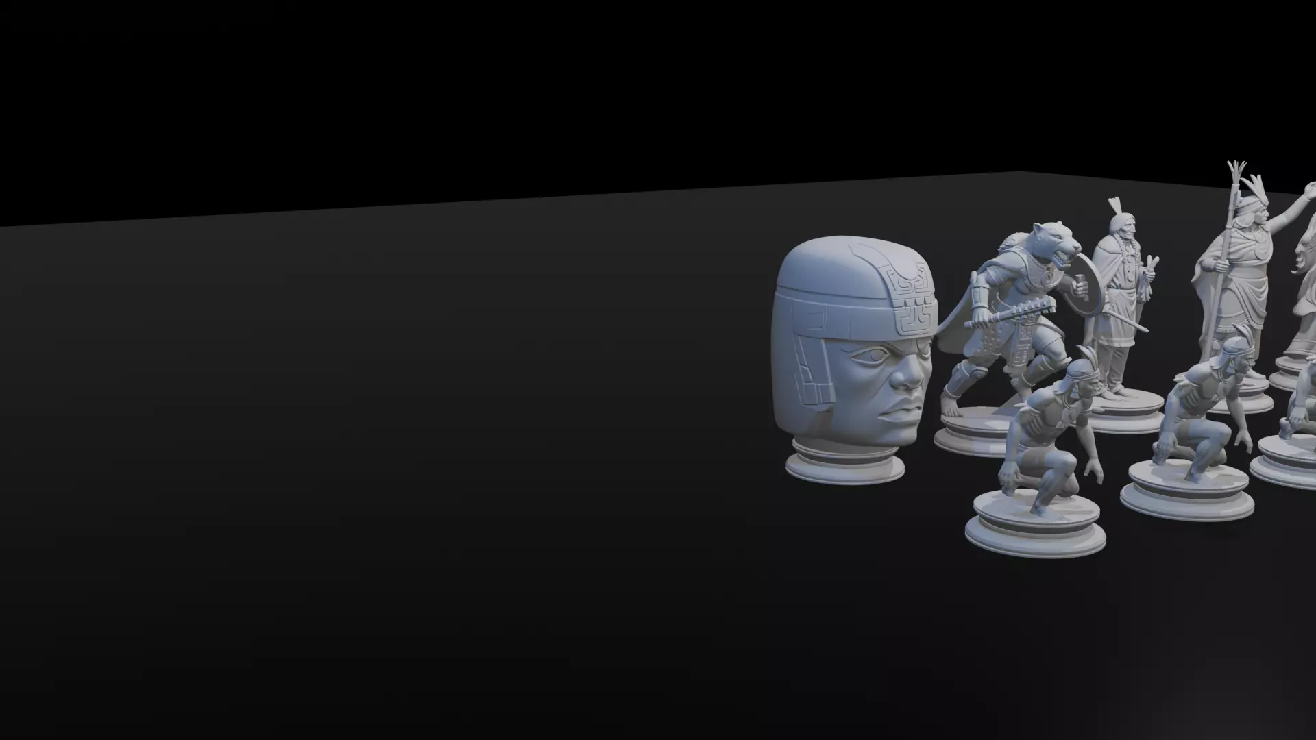 Natives american 3D print model_0
