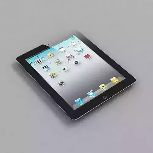Apple iPad 3 3G 3D Model