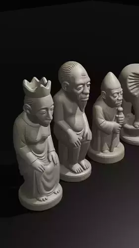 Congo chess set