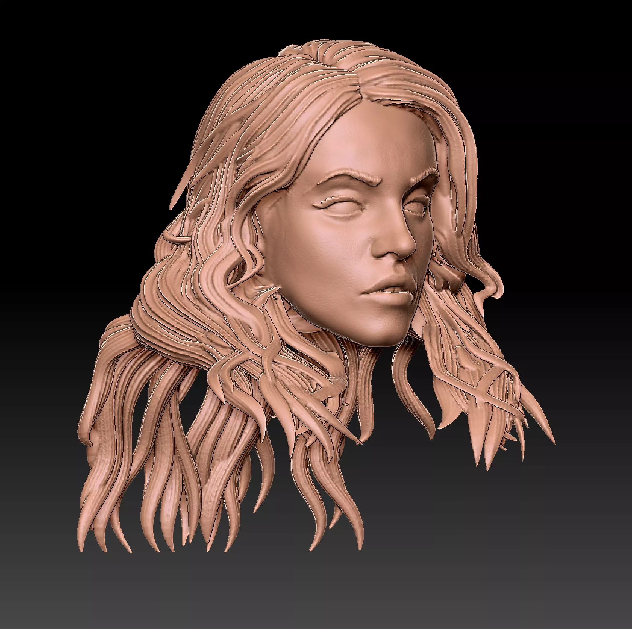 Sidney Sweeney 3D print model_1