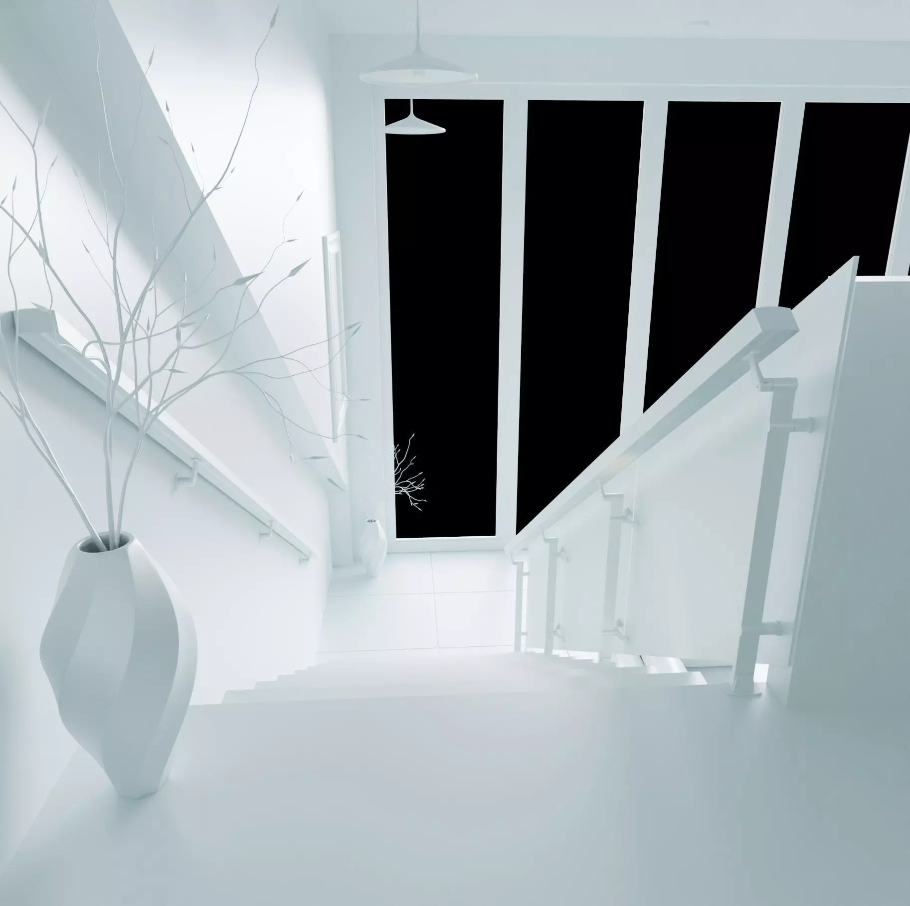 Living Room 3D model_9