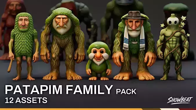 Patapim Family Pack - Italian BrainRot