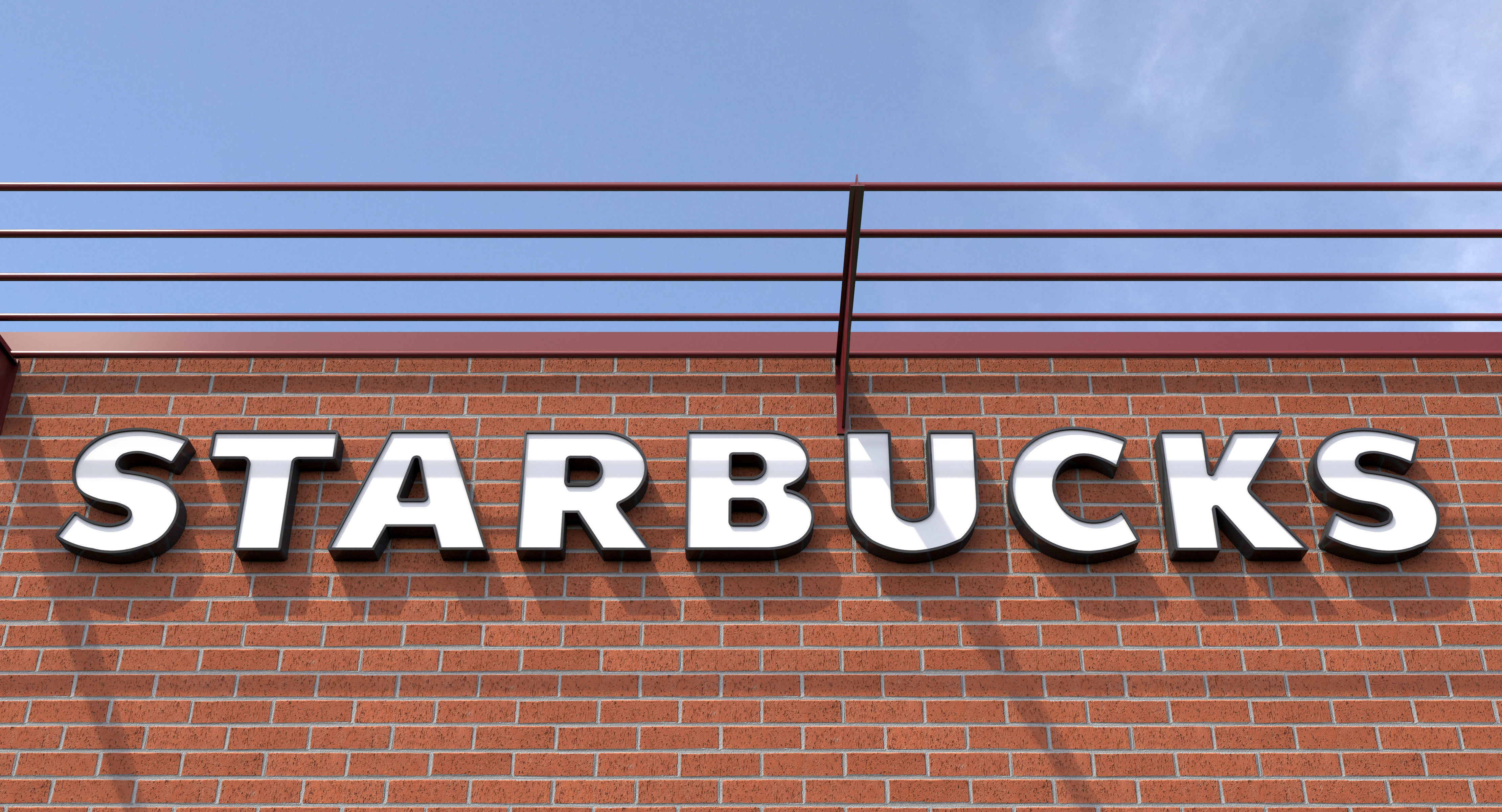 Starbucks coffee shop 3D model_3