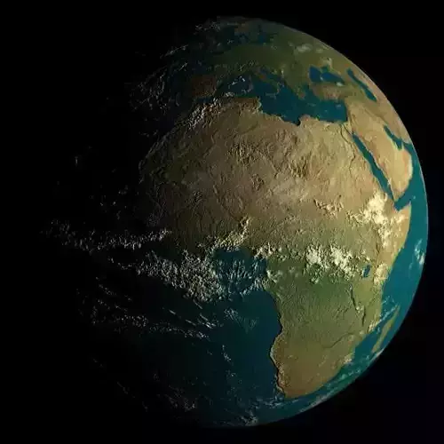 Earth High Quality 3D Model 3D Model 3D model