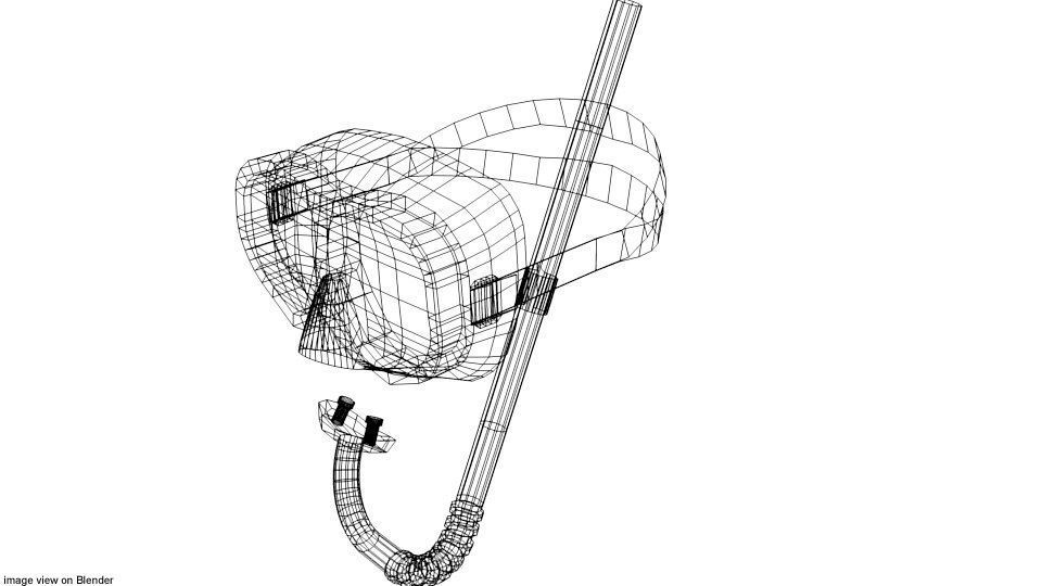 Scuba Diver Mask Type 3 3D model_3
