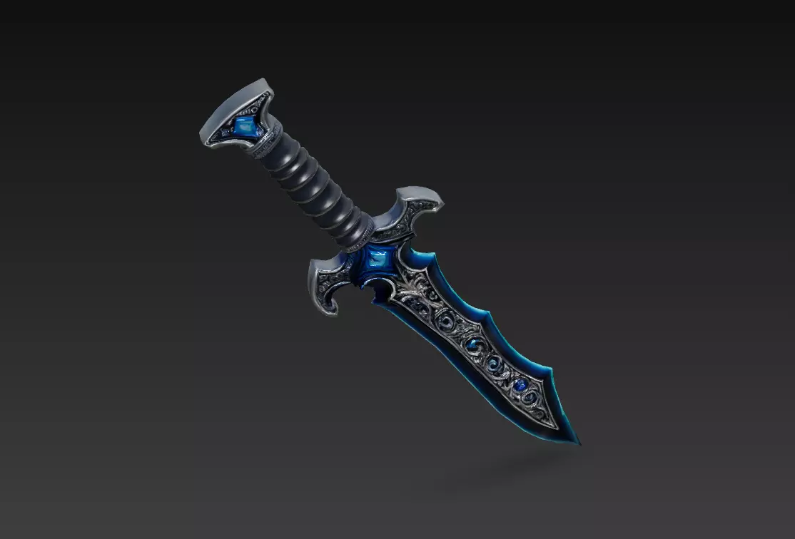 Dark Ocean Weapon Collection - Low Poly Fantasy Weapon Pack _6
