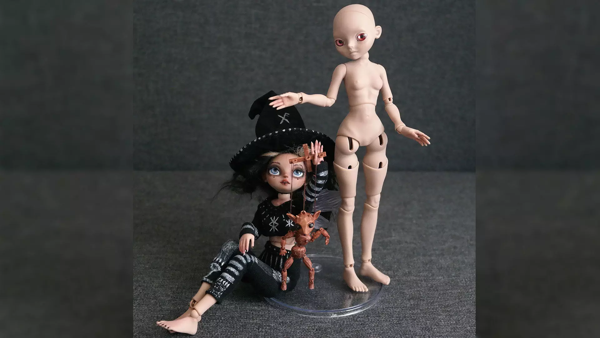 20 cm BJD Doll STL 3D Printed Example 3D print model_4