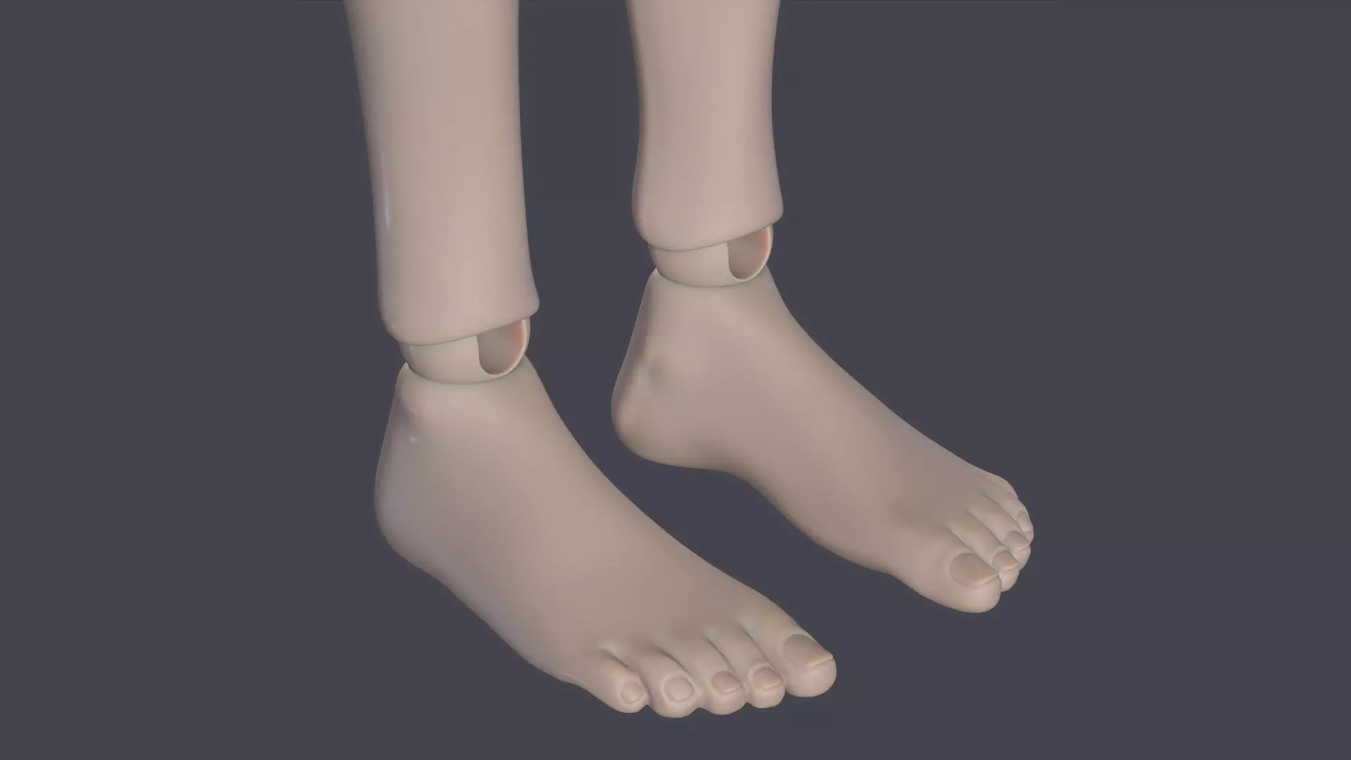 20 cm BJD Doll STL 3D Printed Example 3D print model_9