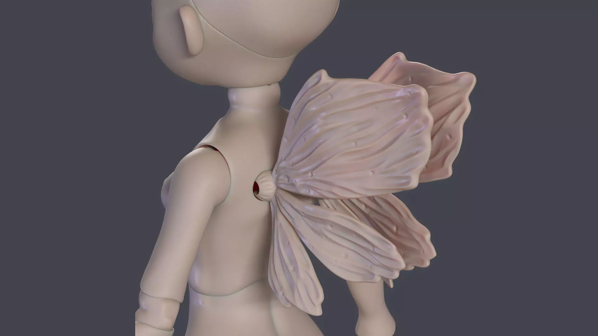 20 cm BJD Doll STL 3D Printed Example 3D print model_10